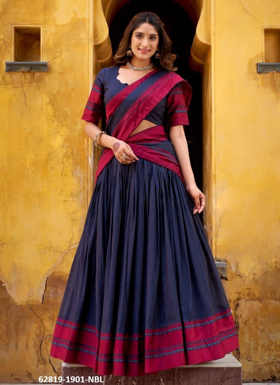 SUMATHI - Catalog # 62819 (Set of 4 Semi-Stitched Lehengas) by Damac Couture SUMATHI - Catalog # 62819 (Set of 4 Semi-Stitched Lehengas) by Damac Couture