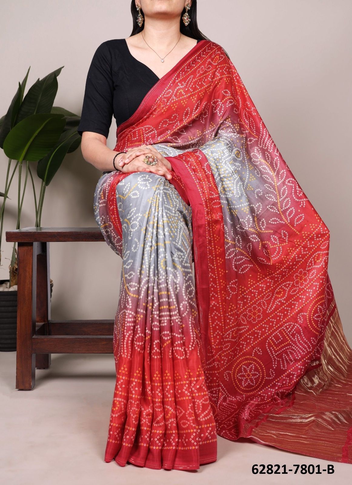 PATOLA PRINT SERIES 7801 - Catalog # 62821 (Set of 9 Sarees) by Meheriya PATOLA PRINT SERIES 7801 - Catalog # 62821 (Set of 9 Sarees) by Meheriya