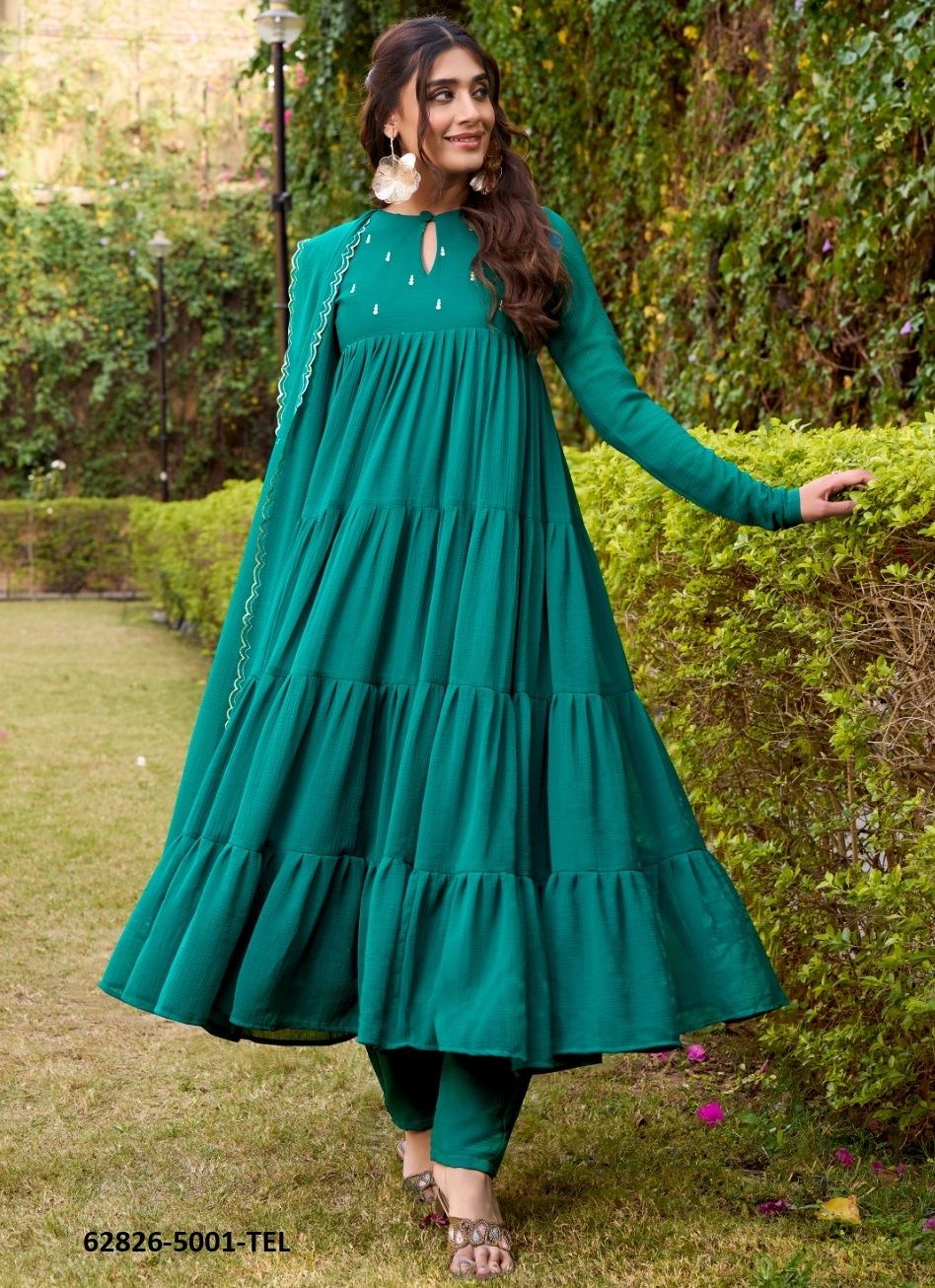 SIRAA - Catalog # 62826 (Set of 4 Readymade Salwar Suits) by Damac Couture SIRAA - Catalog # 62826 (Set of 4 Readymade Salwar Suits) by Damac Couture