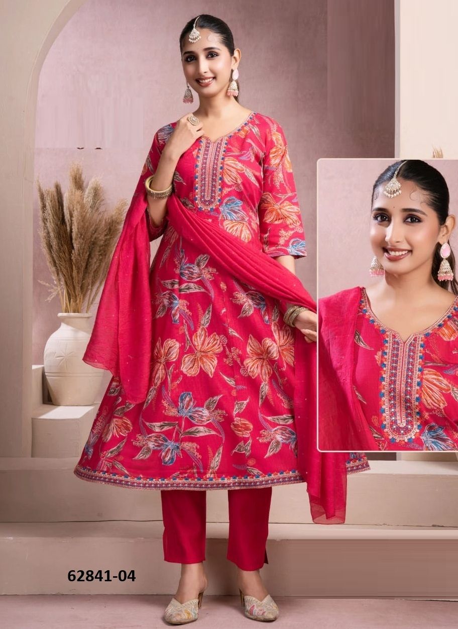 AMOLA 3 - Catalog # 62841 (Set of 6 Readymade Salwar Suits) by Kaya Ahmedabad AMOLA 3 - Catalog # 62841 (Set of 6 Readymade Salwar Suits) by Kaya Ahmedabad