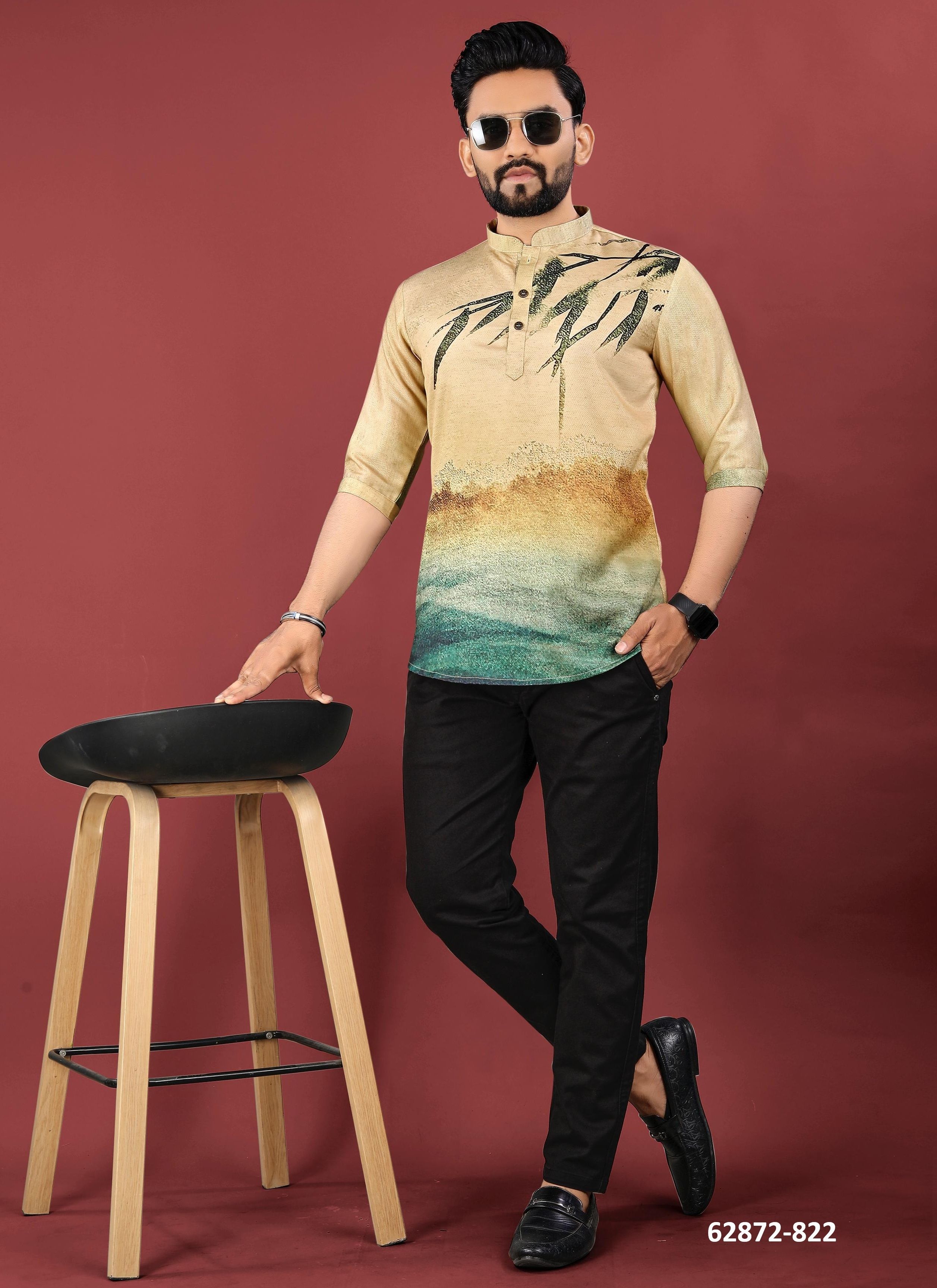 ZODIAC - Catalog # 62872 (Set of 6 Men's Ethnic Wear) by Desi Muse ZODIAC - Catalog # 62872 (Set of 6 Men's Ethnic Wear) by Desi Muse