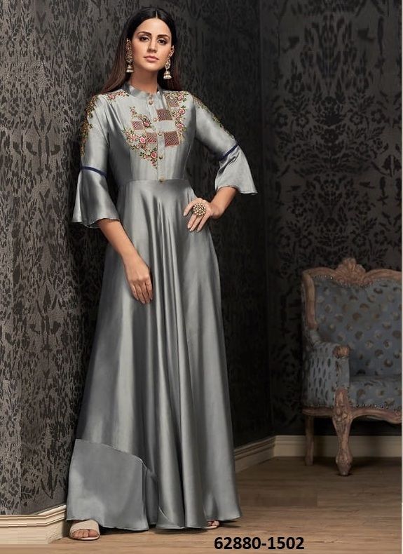 NAVYA 15 - Catalog # 62880 (Set of 3 Readymade Gowns) by Meheriya NAVYA 15 - Catalog # 62880 (Set of 3 Readymade Gowns) by Meheriya