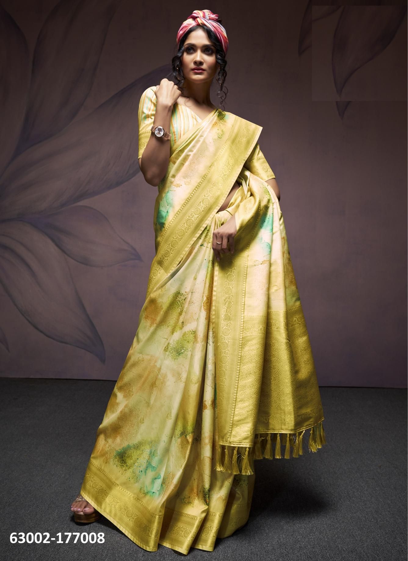 RANGREZA - Catalog # 63002 (Set of 10 Sarees) by Semad Styles RANGREZA - Catalog # 63002 (Set of 10 Sarees) by Semad Styles
