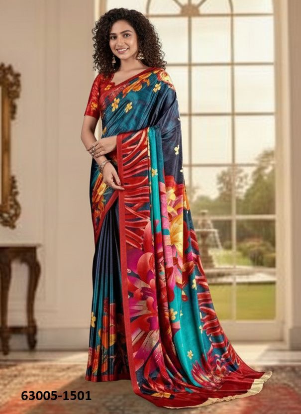 SHADOW - Catalog # 63005 (Set of 9 Sarees) by Semad Styles SHADOW - Catalog # 63005 (Set of 9 Sarees) by Semad Styles