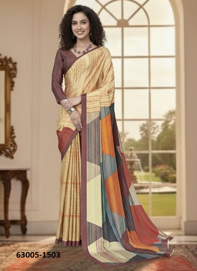 SHADOW - Catalog # 63005 (Set of 9 Sarees) by Semad Styles SHADOW - Catalog # 63005 (Set of 9 Sarees) by Semad Styles
