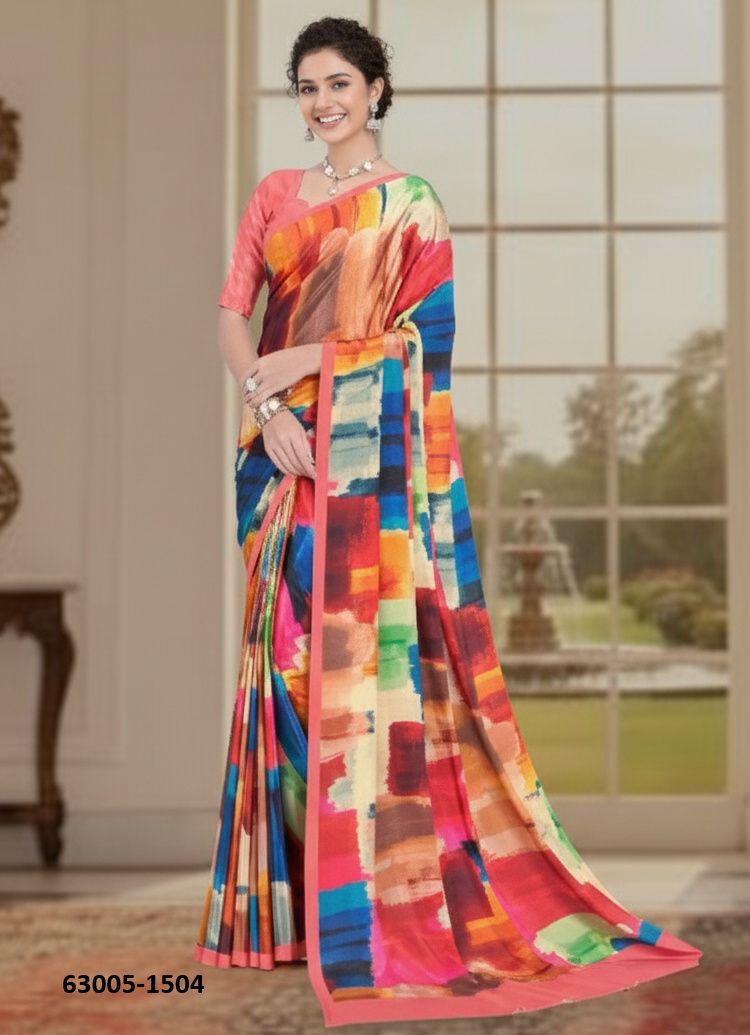 SHADOW - Catalog # 63005 (Set of 9 Sarees) by Semad Styles SHADOW - Catalog # 63005 (Set of 9 Sarees) by Semad Styles