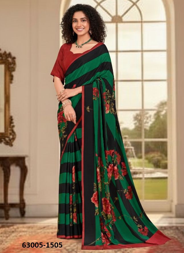 SHADOW - Catalog # 63005 (Set of 9 Sarees) by Semad Styles SHADOW - Catalog # 63005 (Set of 9 Sarees) by Semad Styles