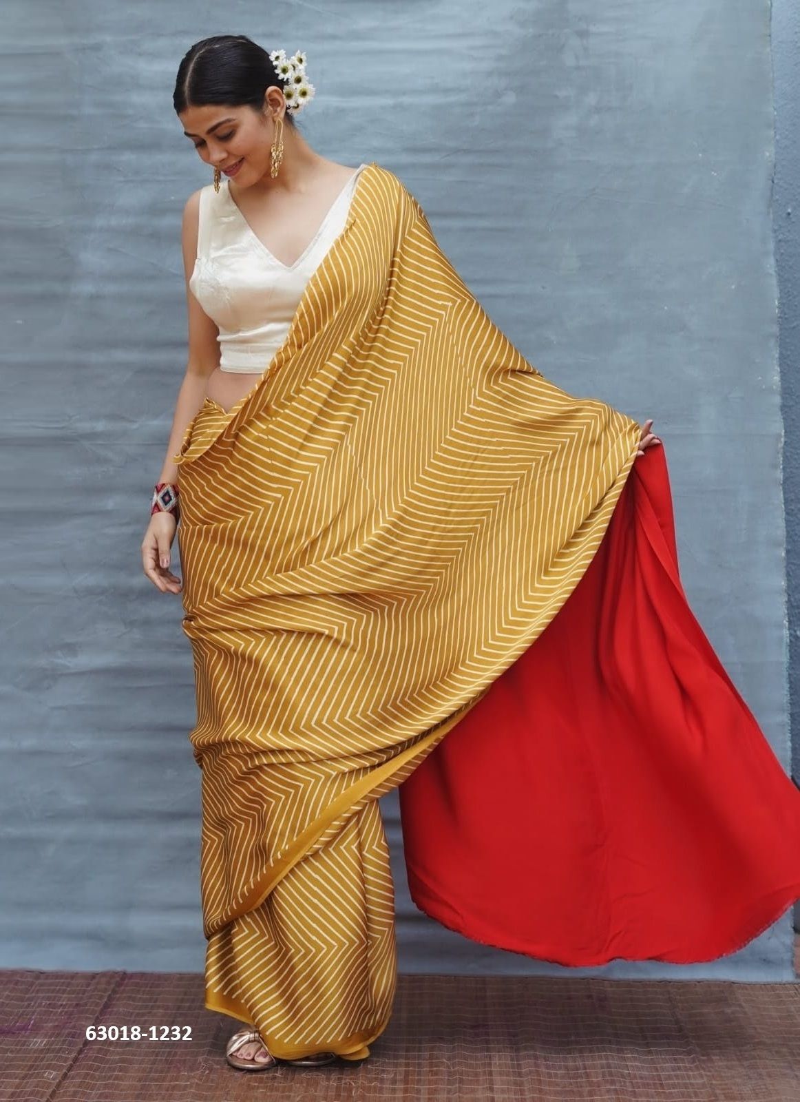 DEVSENA SATIN - Catalog # 63018 (Set of 7 Sarees) by Semad Styles DEVSENA SATIN - Catalog # 63018 (Set of 7 Sarees) by Semad Styles