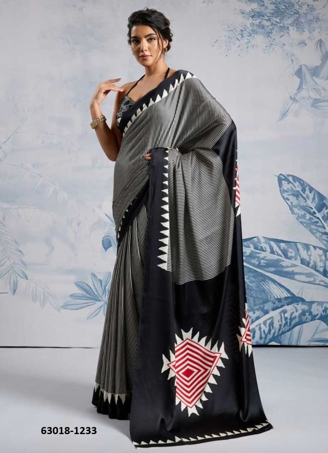 DEVSENA SATIN - Catalog # 63018 (Set of 7 Sarees) by Semad Styles DEVSENA SATIN - Catalog # 63018 (Set of 7 Sarees) by Semad Styles