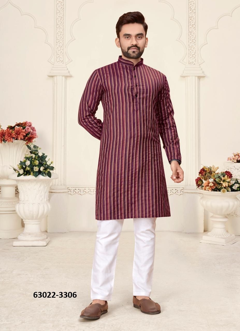 DHRUV TARA - Catalog # 63022 (Set of 4 Men's Ethnic Wear) by Tentmen Clothing
