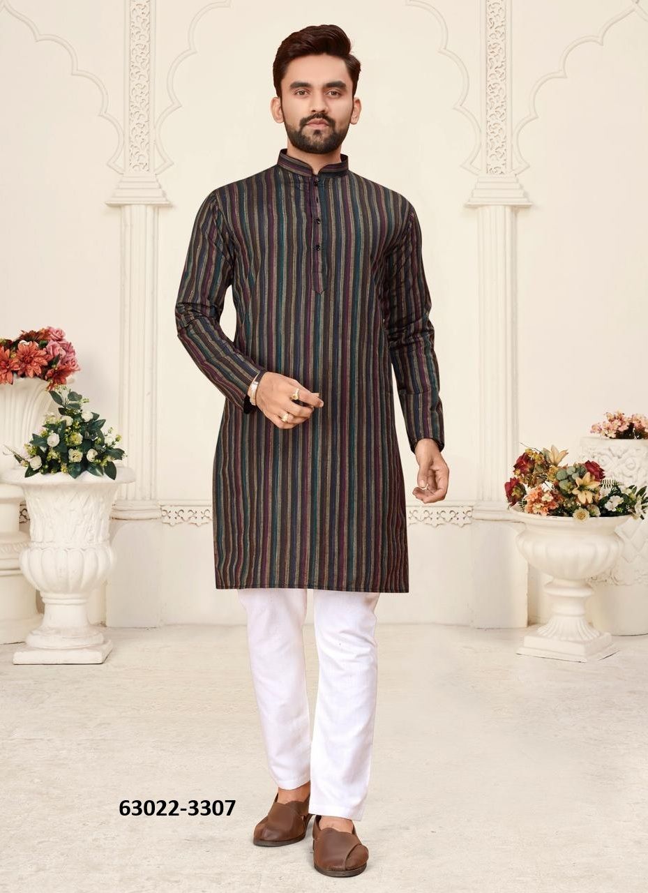 DHRUV TARA - Catalog # 63022 (Set of 4 Men's Ethnic Wear) by Tentmen Clothing