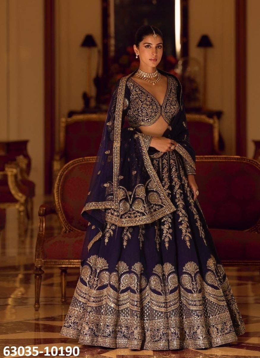 PADMINI - Catalog # 63035 (Set of 3 Readymade Lehengas) by Sayuri Designer PADMINI - Catalog # 63035 (Set of 3 Readymade Lehengas) by Sayuri Designer