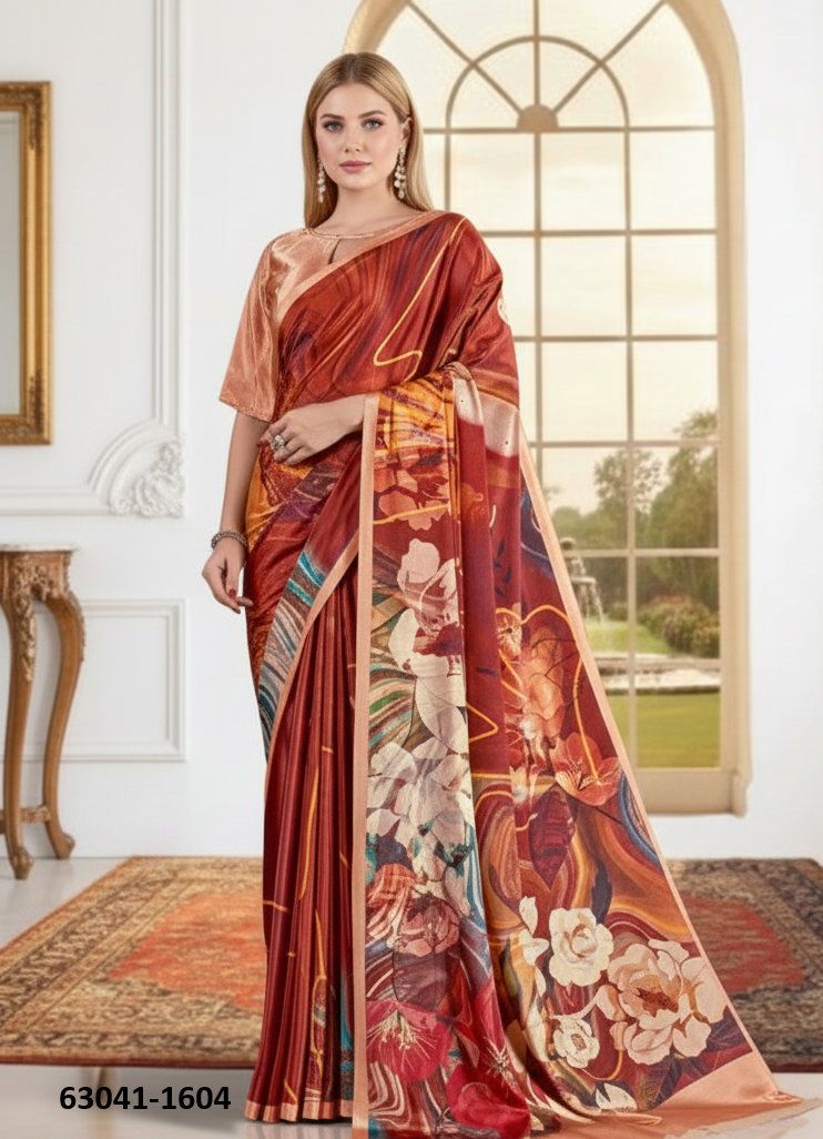 MIRROR - Catalog # 63041 (Set of 9 Sarees) by Semad Styles MIRROR - Catalog # 63041 (Set of 9 Sarees) by Semad Styles