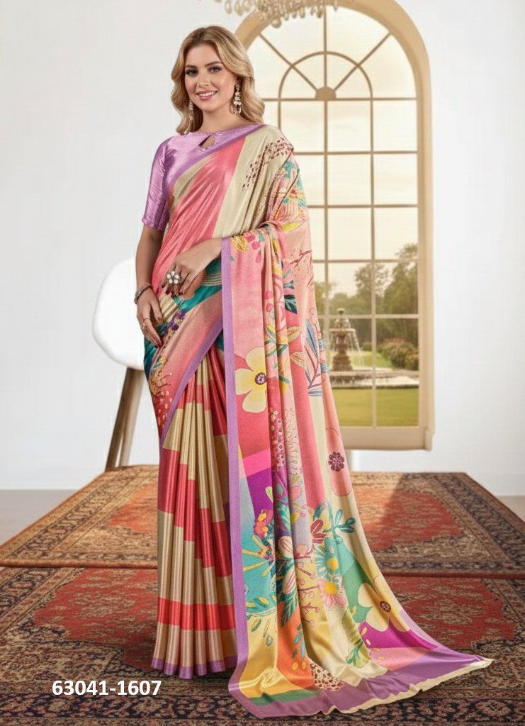 MIRROR - Catalog # 63041 (Set of 9 Sarees) by Semad Styles MIRROR - Catalog # 63041 (Set of 9 Sarees) by Semad Styles