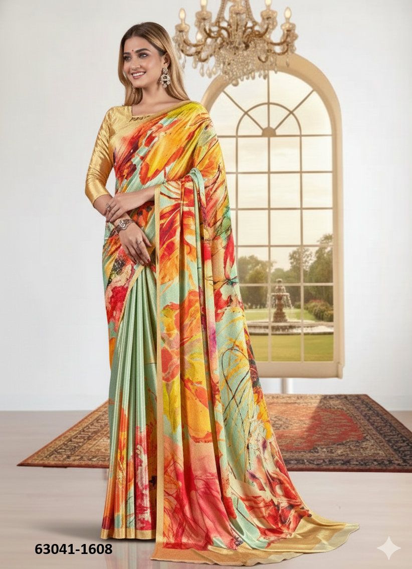 MIRROR - Catalog # 63041 (Set of 9 Sarees) by Semad Styles MIRROR - Catalog # 63041 (Set of 9 Sarees) by Semad Styles