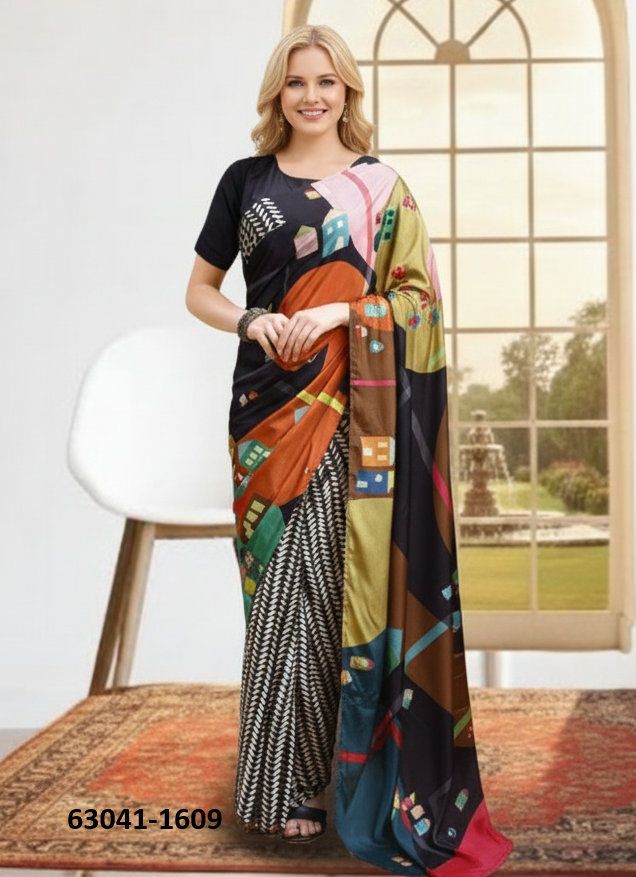 MIRROR - Catalog # 63041 (Set of 9 Sarees) by Semad Styles MIRROR - Catalog # 63041 (Set of 9 Sarees) by Semad Styles
