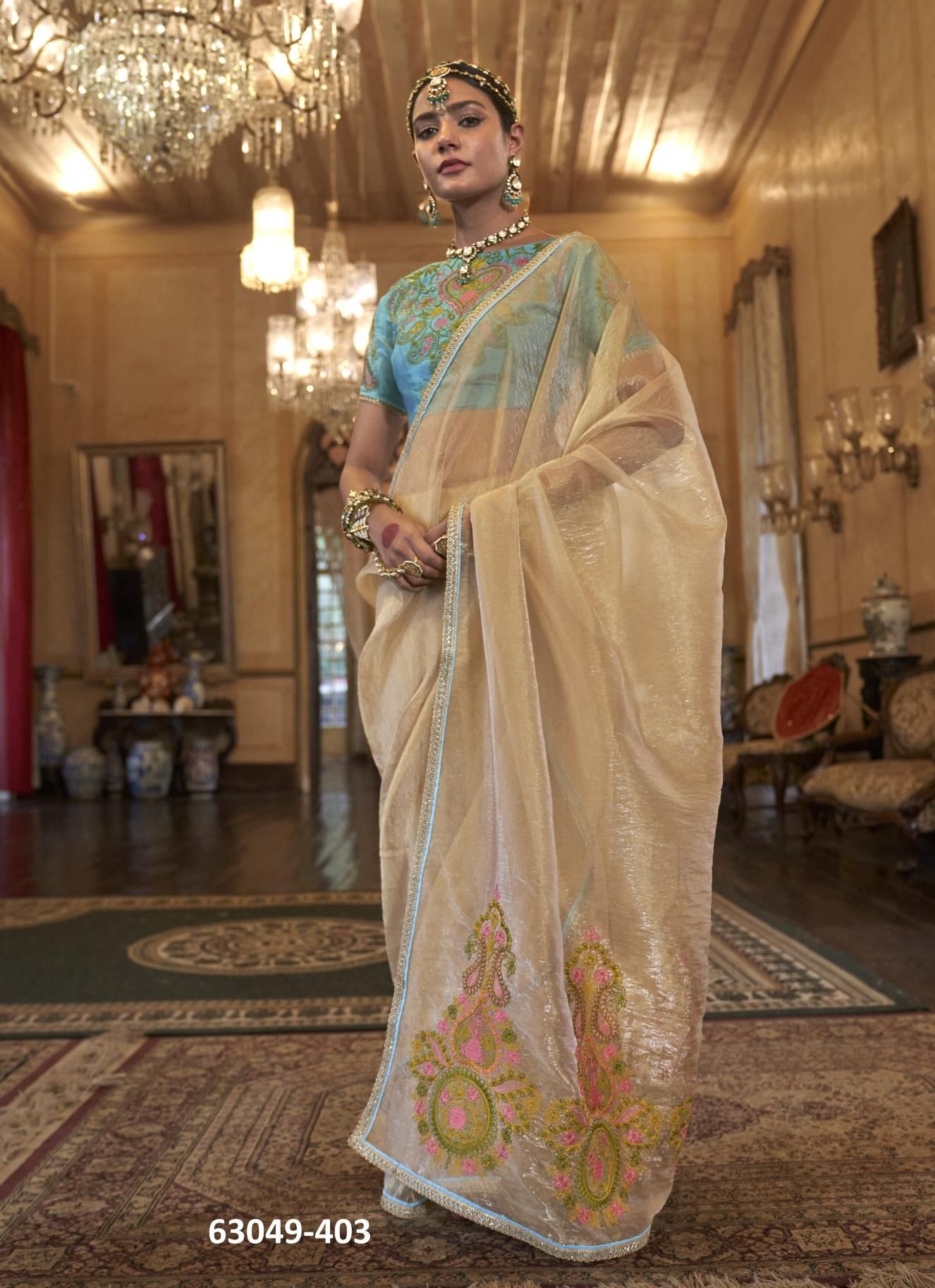 KALASUTRA - Catalog # 63049 (Set of 6 Sarees) by Komal Pret