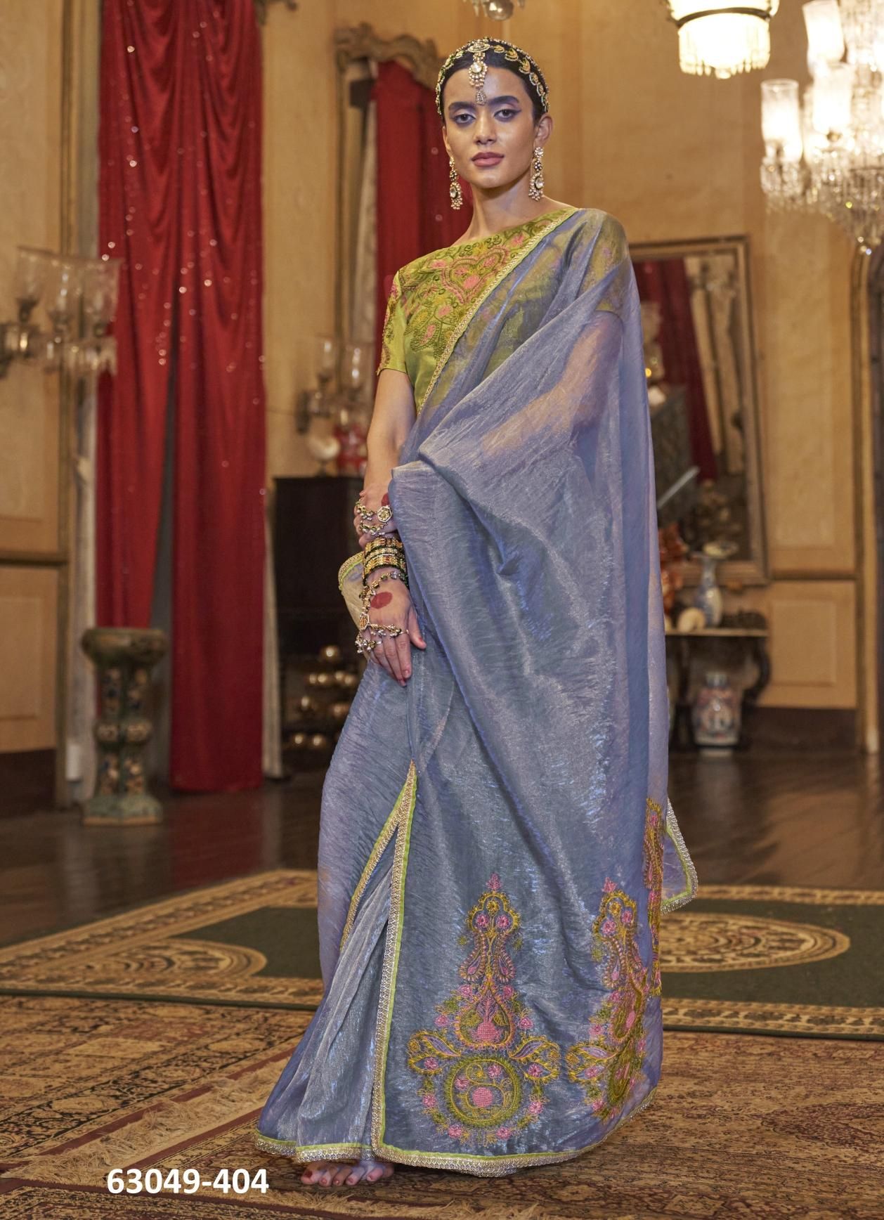 KALASUTRA - Catalog # 63049 (Set of 6 Sarees) by Komal Pret