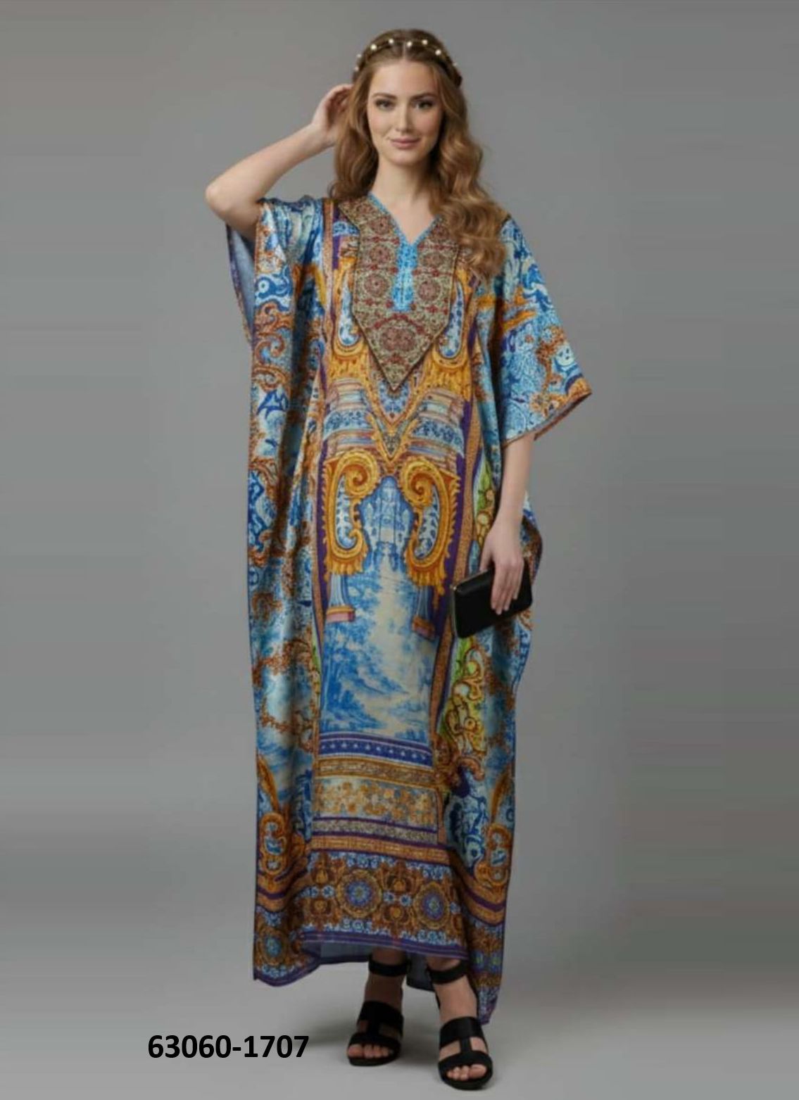 KAFTAN-E-NAZAKAT - Catalog # 63060 (Set of 8 Kaftans / Ponchos) by Tentmen Clothing KAFTAN-E-NAZAKAT - Catalog # 63060 (Set of 8 Kaftans / Ponchos) by Tentmen Clothing