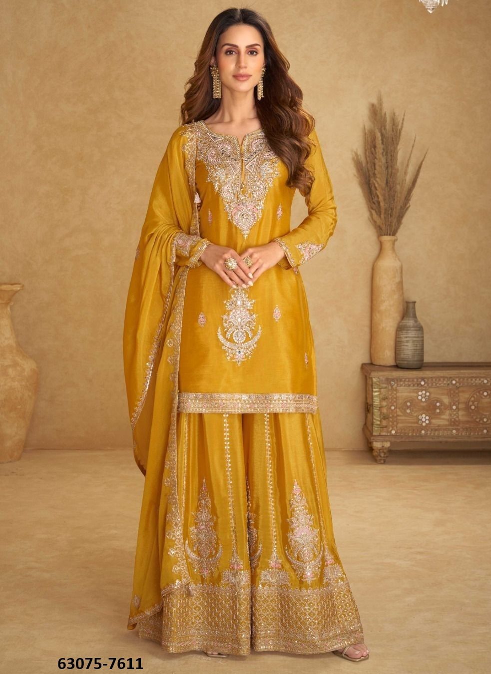 NIRVI - Catalog # 63075 (Set of 3 Readymade Salwar Suits) by Gulkayra Designer NIRVI - Catalog # 63075 (Set of 3 Readymade Salwar Suits) by Gulkayra Designer