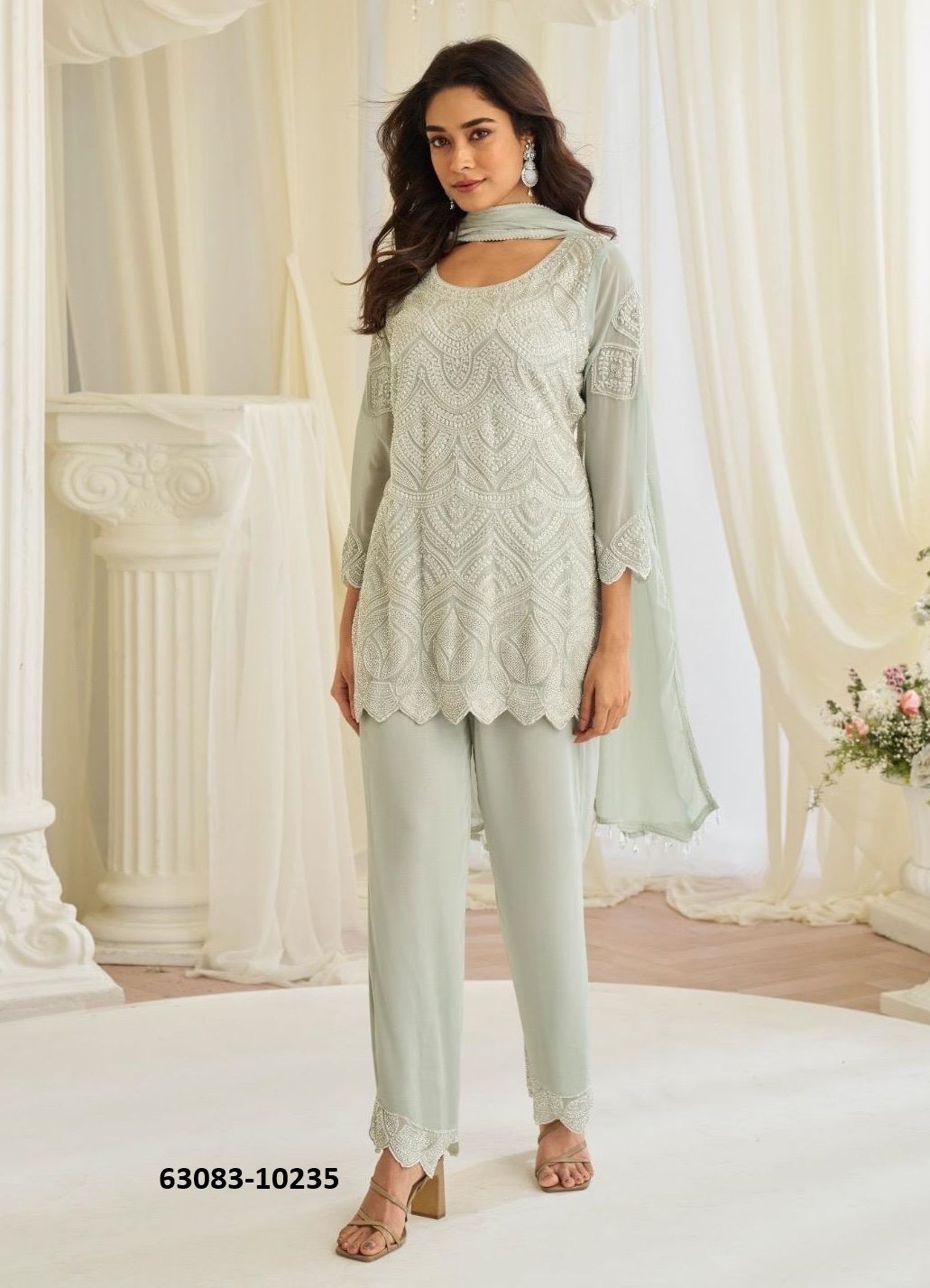 HOOR - Catalog # 63083 (Set of 5 Readymade Salwar Suits) by Sayuri Designer HOOR - Catalog # 63083 (Set of 5 Readymade Salwar Suits) by Sayuri Designer