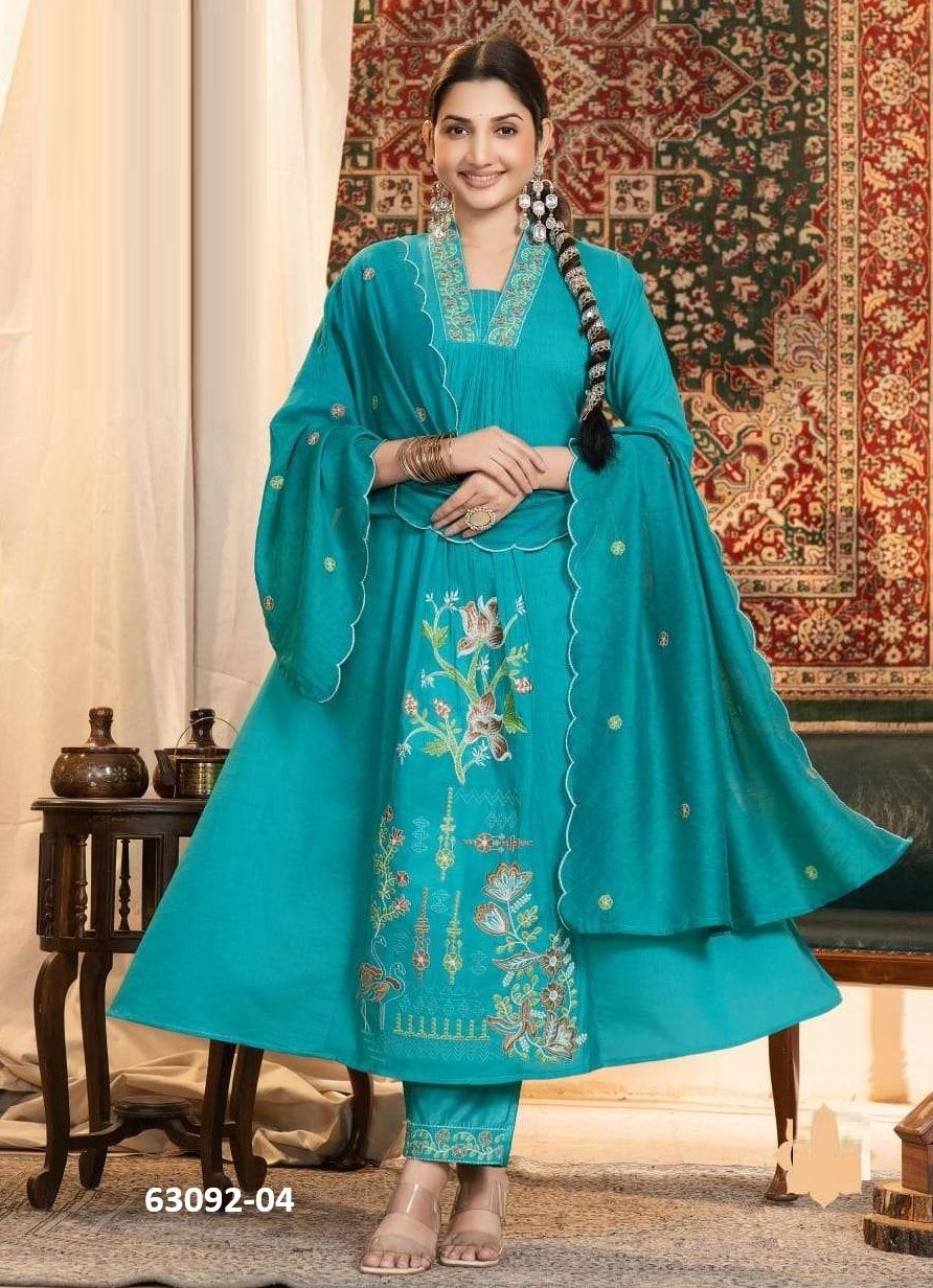CRYSTAL - Catalog # 63092 (Set of 6 Readymade Salwar Suits) by Kaya Ahmedabad CRYSTAL - Catalog # 63092 (Set of 6 Readymade Salwar Suits) by Kaya Ahmedabad