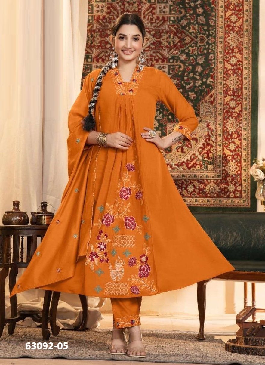 CRYSTAL - Catalog # 63092 (Set of 6 Readymade Salwar Suits) by Kaya Ahmedabad CRYSTAL - Catalog # 63092 (Set of 6 Readymade Salwar Suits) by Kaya Ahmedabad