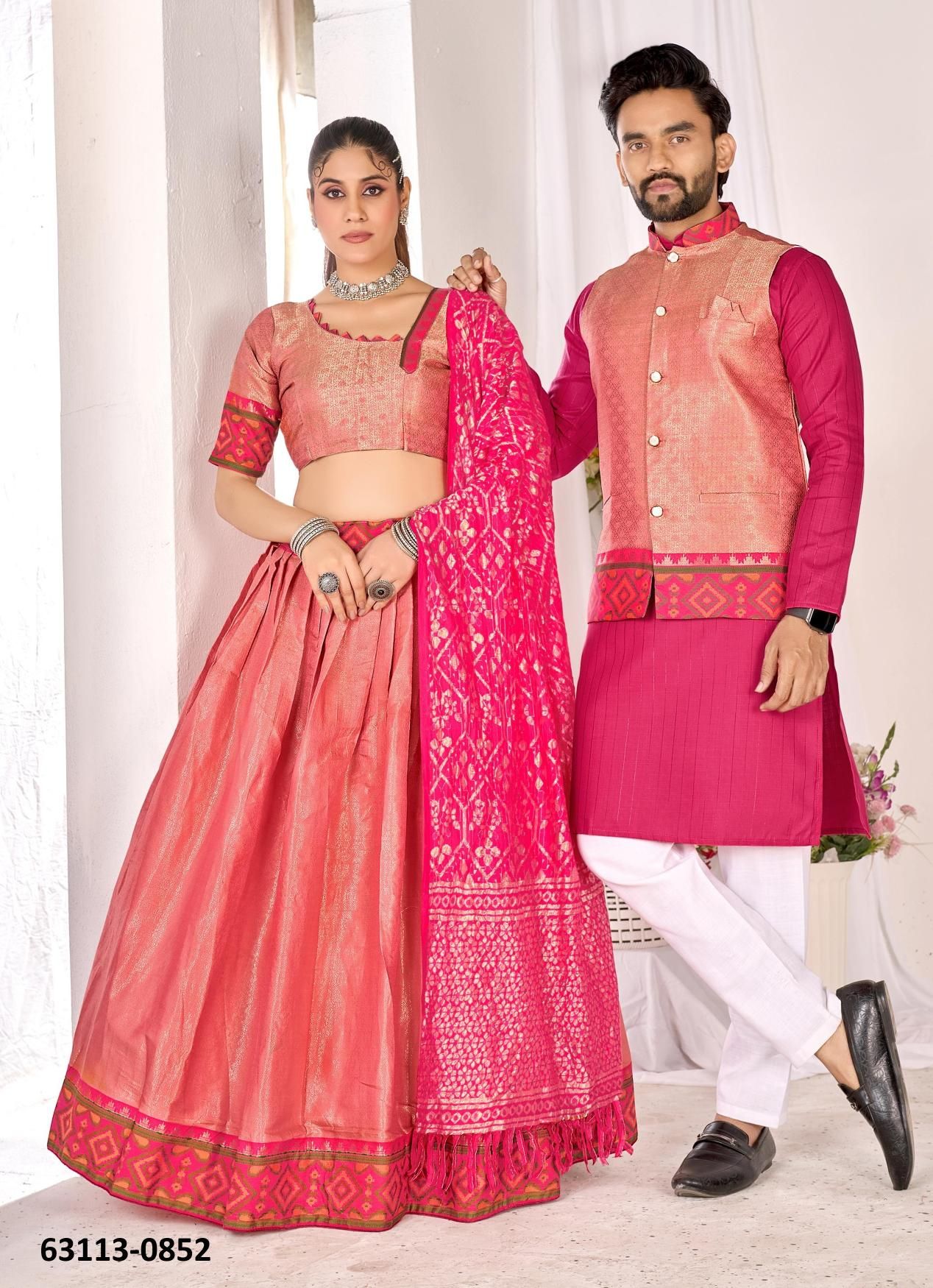 SHRIWALLI - Catalog # 63113 (Set of 4 Couple-Combo) by Komal Pret SHRIWALLI - Catalog # 63113 (Set of 4 Couple-Combo) by Komal Pret