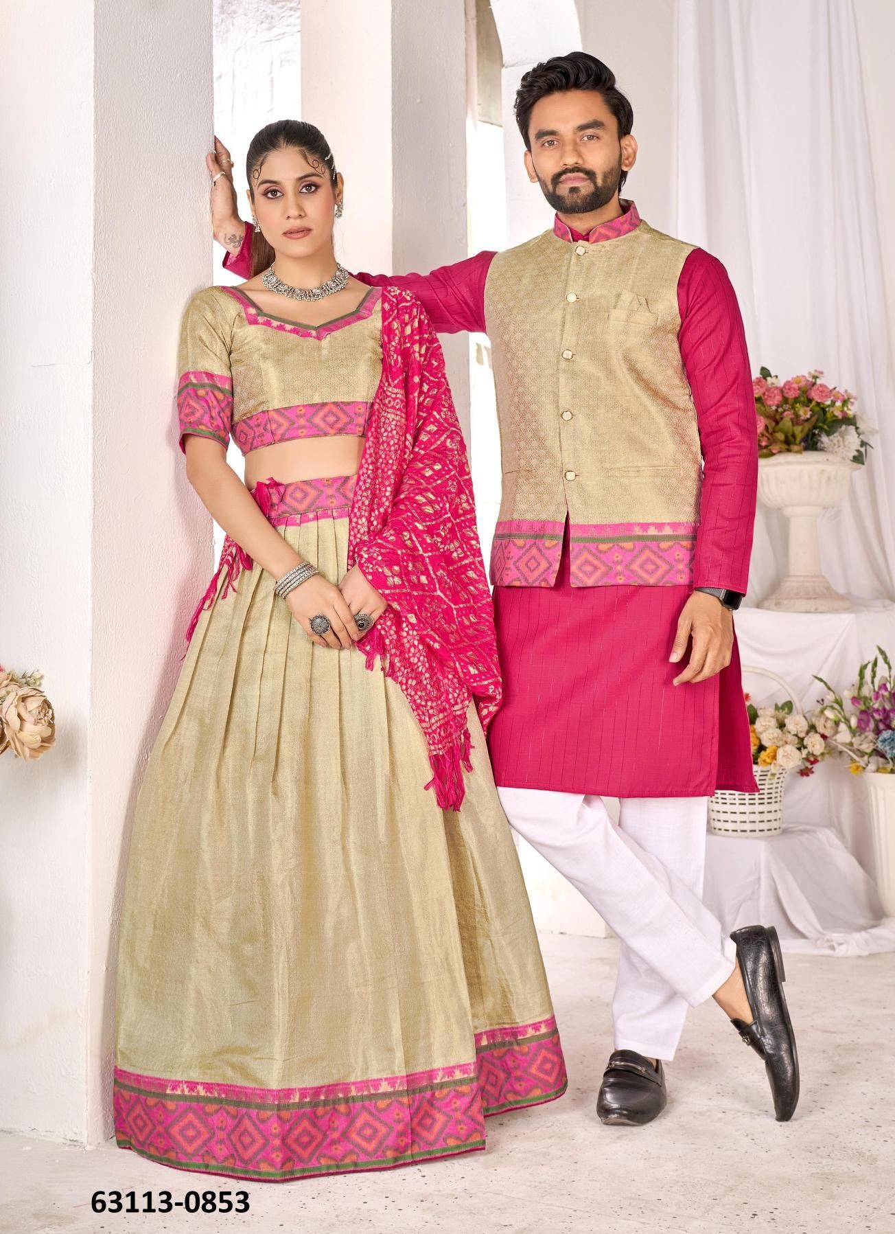 SHRIWALLI - Catalog # 63113 (Set of 4 Couple-Combo) by Komal Pret SHRIWALLI - Catalog # 63113 (Set of 4 Couple-Combo) by Komal Pret