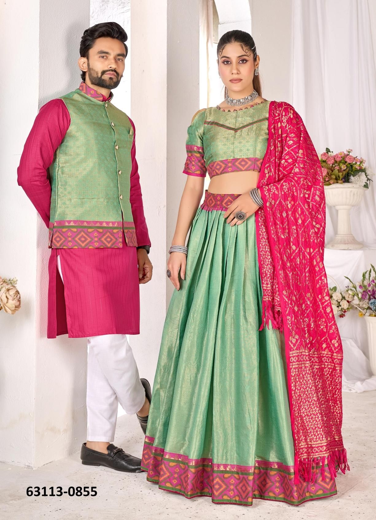 SHRIWALLI - Catalog # 63113 (Set of 4 Couple-Combo) by Komal Pret SHRIWALLI - Catalog # 63113 (Set of 4 Couple-Combo) by Komal Pret