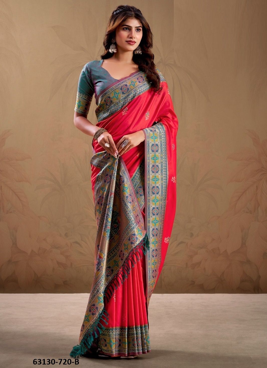 SALEM SILK - Catalog # 63130 (Set of 8 Sarees) by Semad Styles SALEM SILK - Catalog # 63130 (Set of 8 Sarees) by Semad Styles