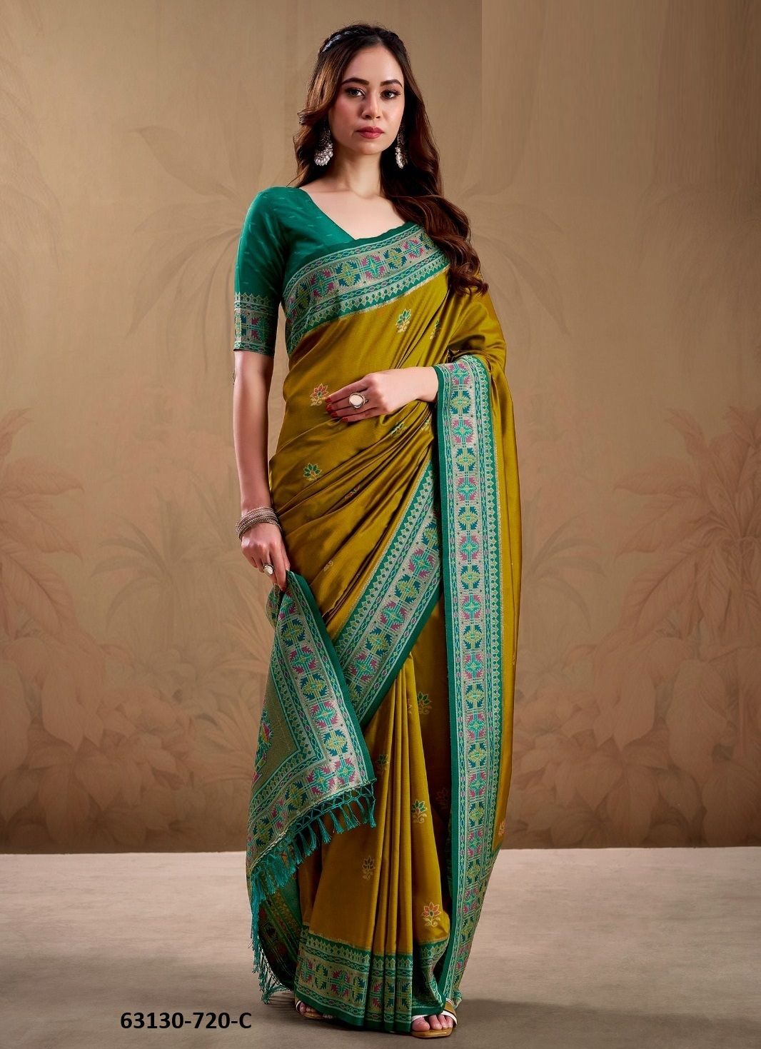 SALEM SILK - Catalog # 63130 (Set of 8 Sarees) by Semad Styles SALEM SILK - Catalog # 63130 (Set of 8 Sarees) by Semad Styles