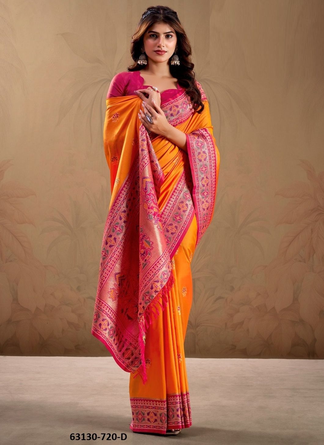 SALEM SILK - Catalog # 63130 (Set of 8 Sarees) by Semad Styles SALEM SILK - Catalog # 63130 (Set of 8 Sarees) by Semad Styles