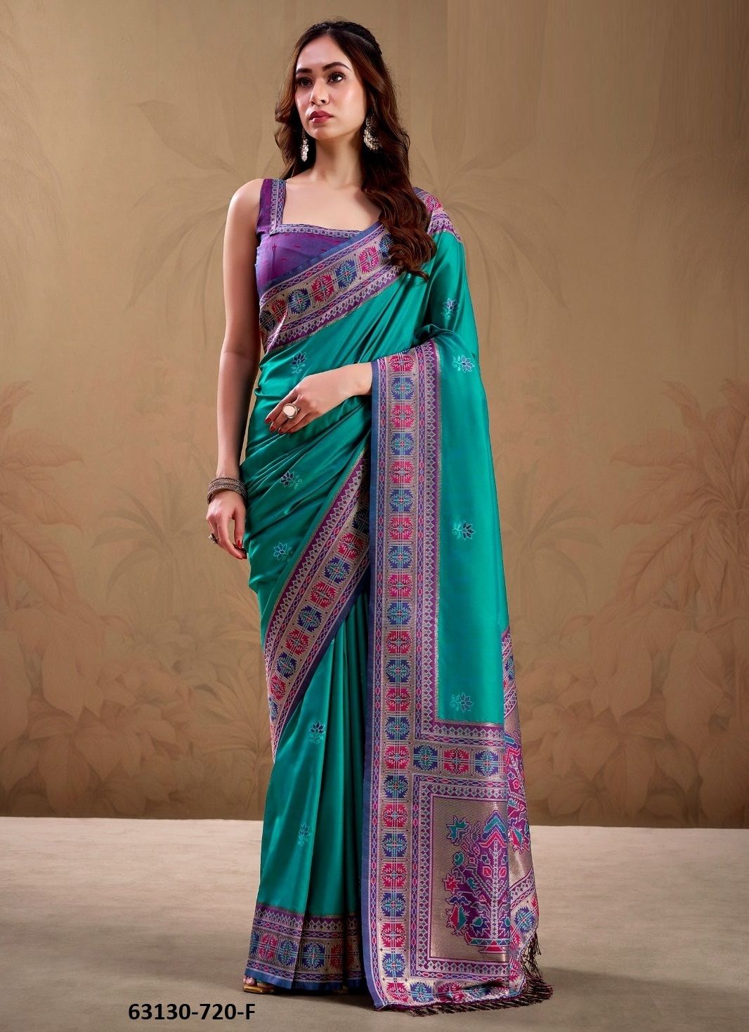 SALEM SILK - Catalog # 63130 (Set of 8 Sarees) by Semad Styles SALEM SILK - Catalog # 63130 (Set of 8 Sarees) by Semad Styles