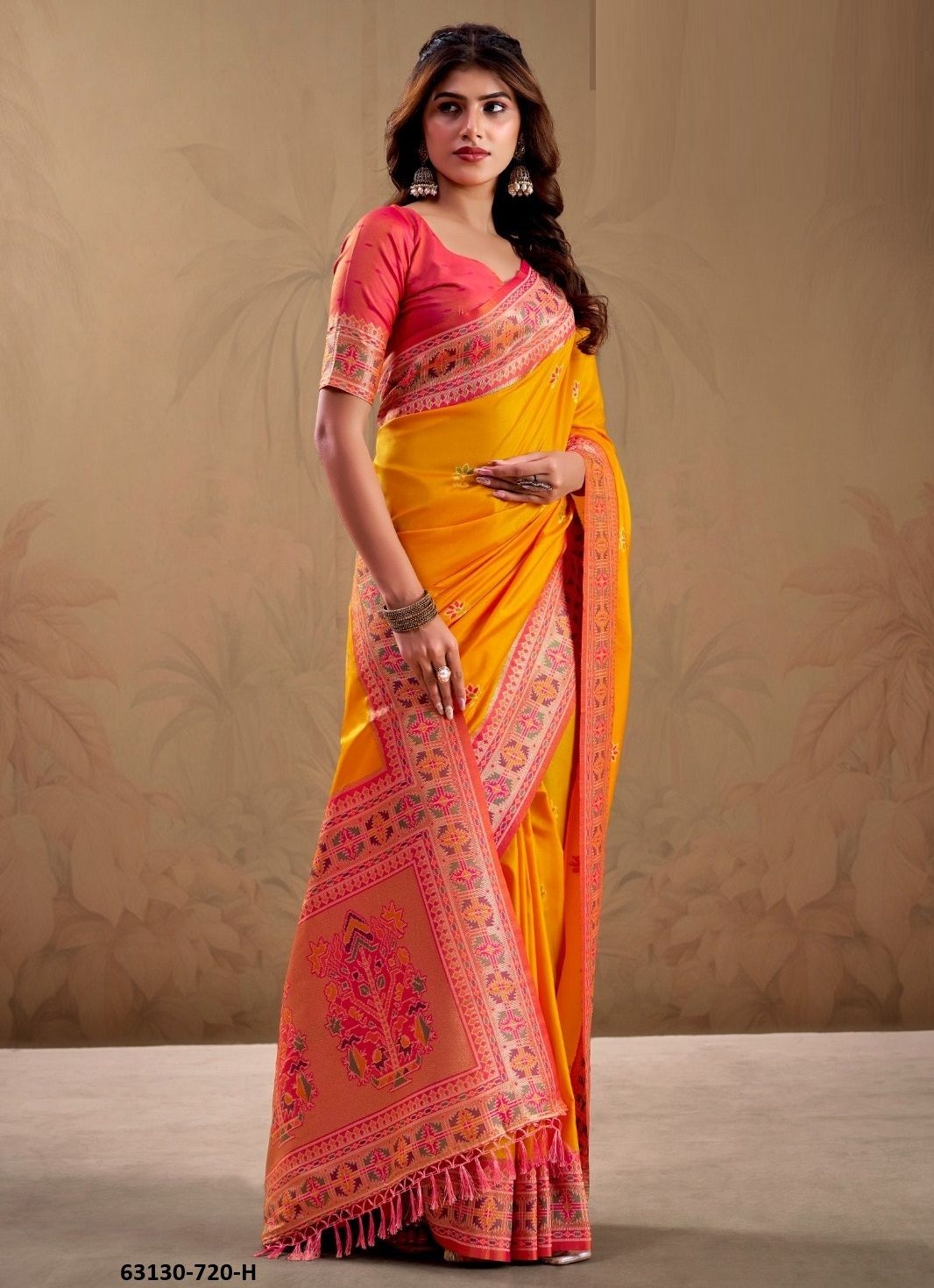 SALEM SILK - Catalog # 63130 (Set of 8 Sarees) by Semad Styles SALEM SILK - Catalog # 63130 (Set of 8 Sarees) by Semad Styles