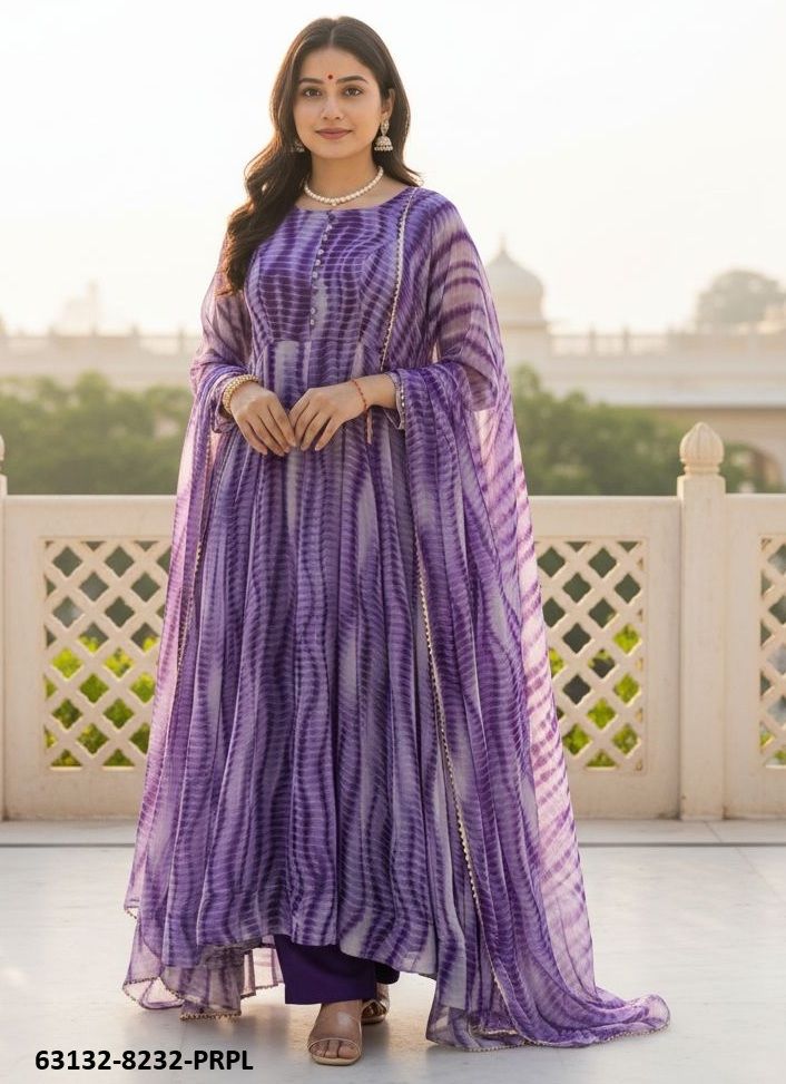 WEIGHTLESS SHIBORI PRINTS - Catalog # 63132 (Set of 2 Readymade Salwar Suits) by Amdavadi Fashion WEIGHTLESS SHIBORI PRINTS - Catalog # 63132 (Set of 2 Readymade Salwar Suits) by Amdavadi Fashion