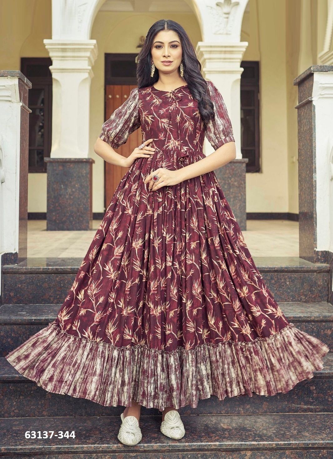 PRACHI - Catalog # 63137 (Set of 2 Readymade Women's Kurtis / Tops) by Chansi Trendz PRACHI - Catalog # 63137 (Set of 2 Readymade Women's Kurtis / Tops) by Chansi Trendz