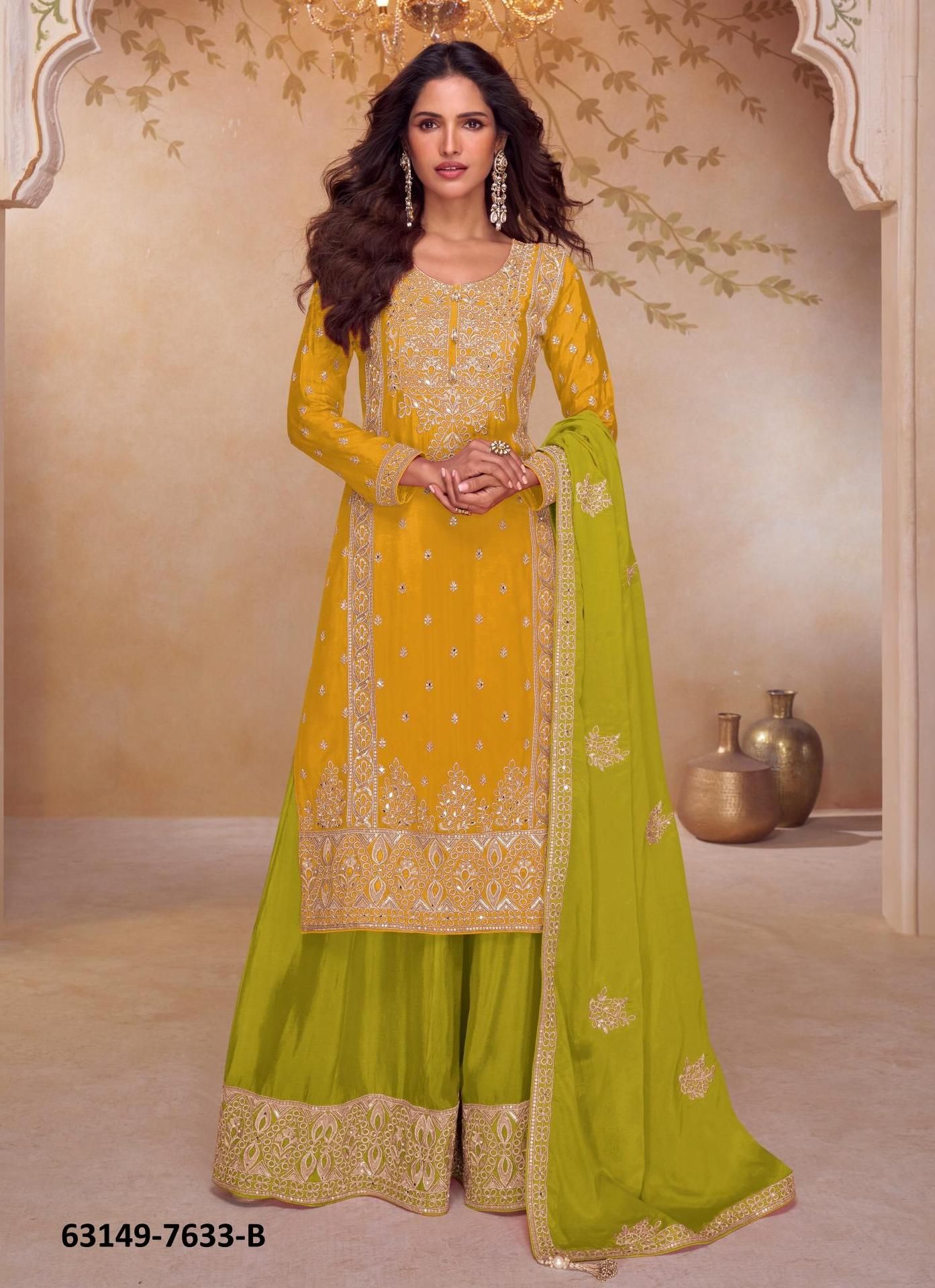 SHAGUN - Catalog # 63149 (Set of 2 Readymade Salwar Suits) by Gulkayra Designer SHAGUN - Catalog # 63149 (Set of 2 Readymade Salwar Suits) by Gulkayra Designer
