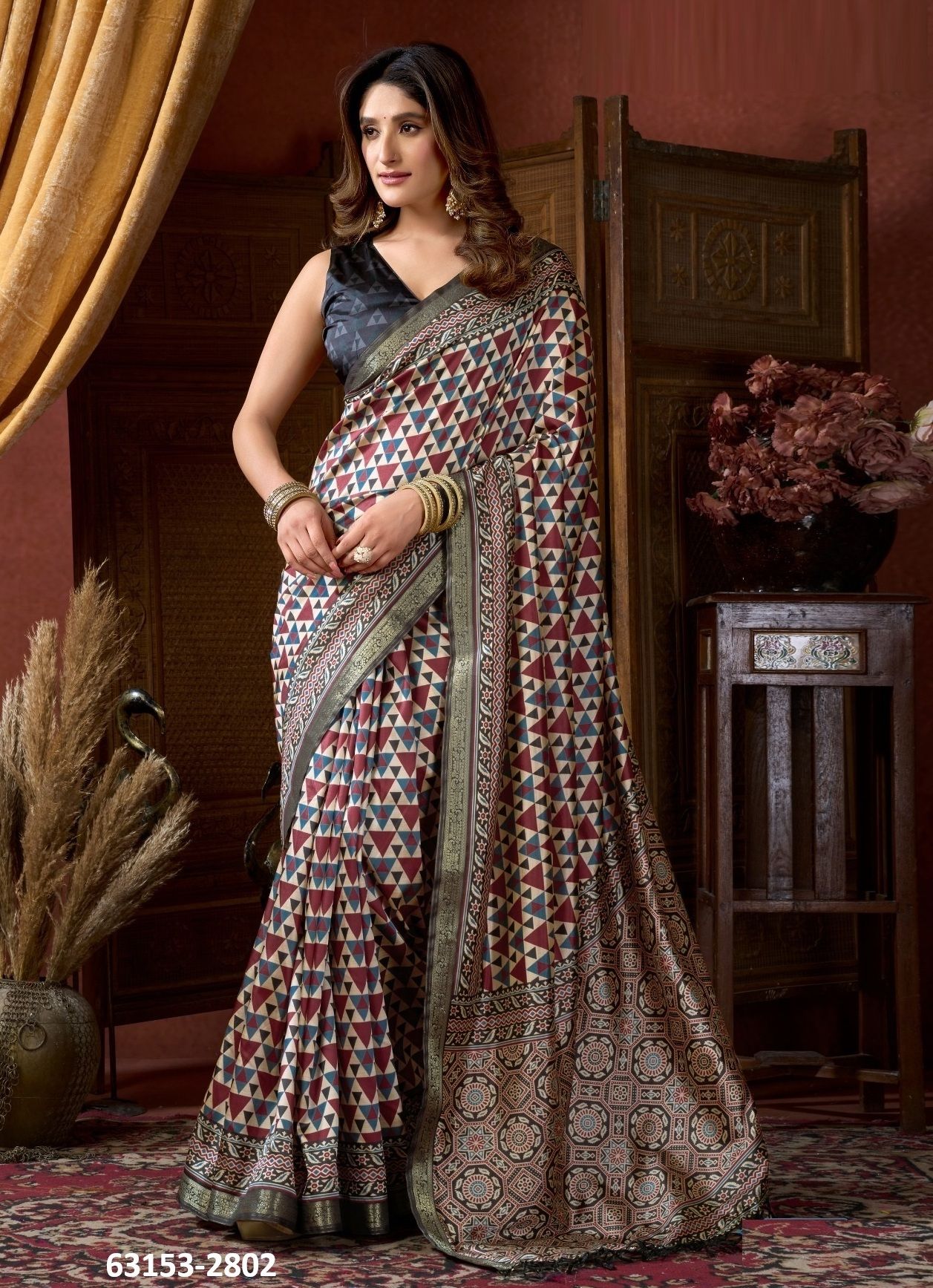 SAMAIRA - Catalog # 63153 (Set of 6 Sarees) by Gobuni SAMAIRA - Catalog # 63153 (Set of 6 Sarees) by Gobuni