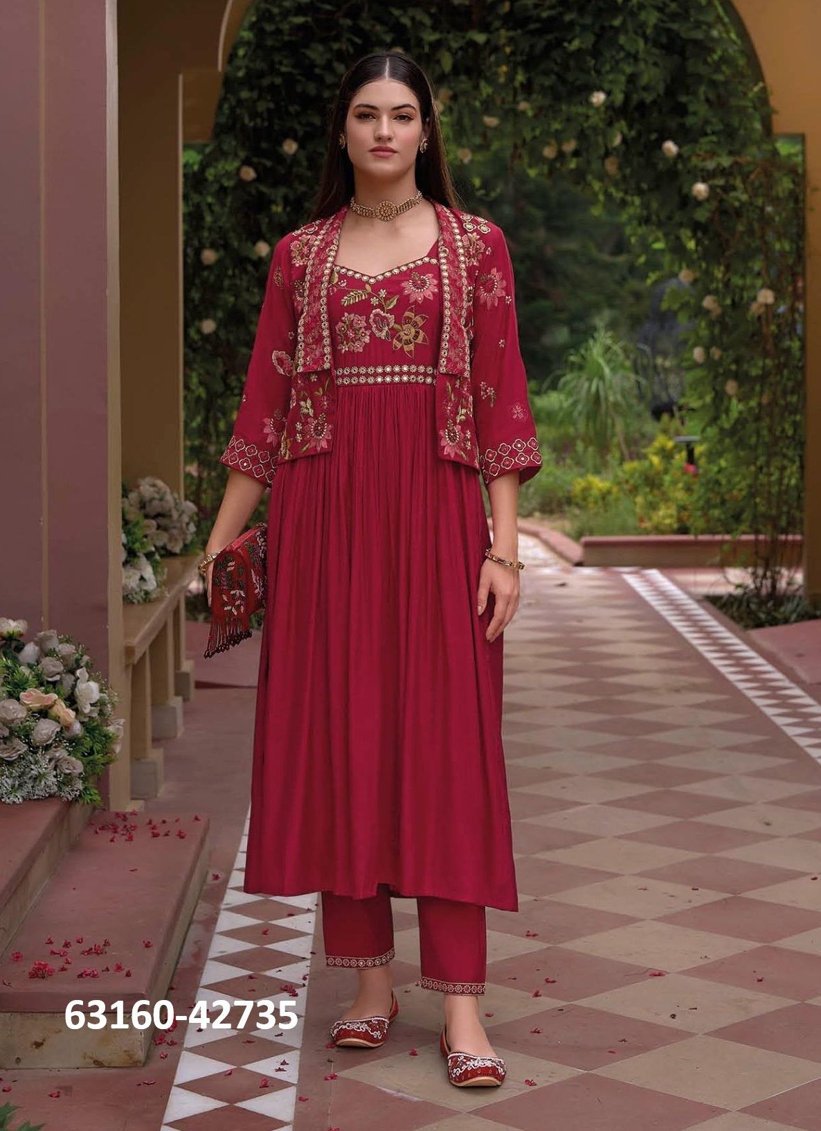 SAFAR - Catalog # 63160 (Set of 5 Readymade Salwar Suits) by Kailee SAFAR - Catalog # 63160 (Set of 5 Readymade Salwar Suits) by Kailee