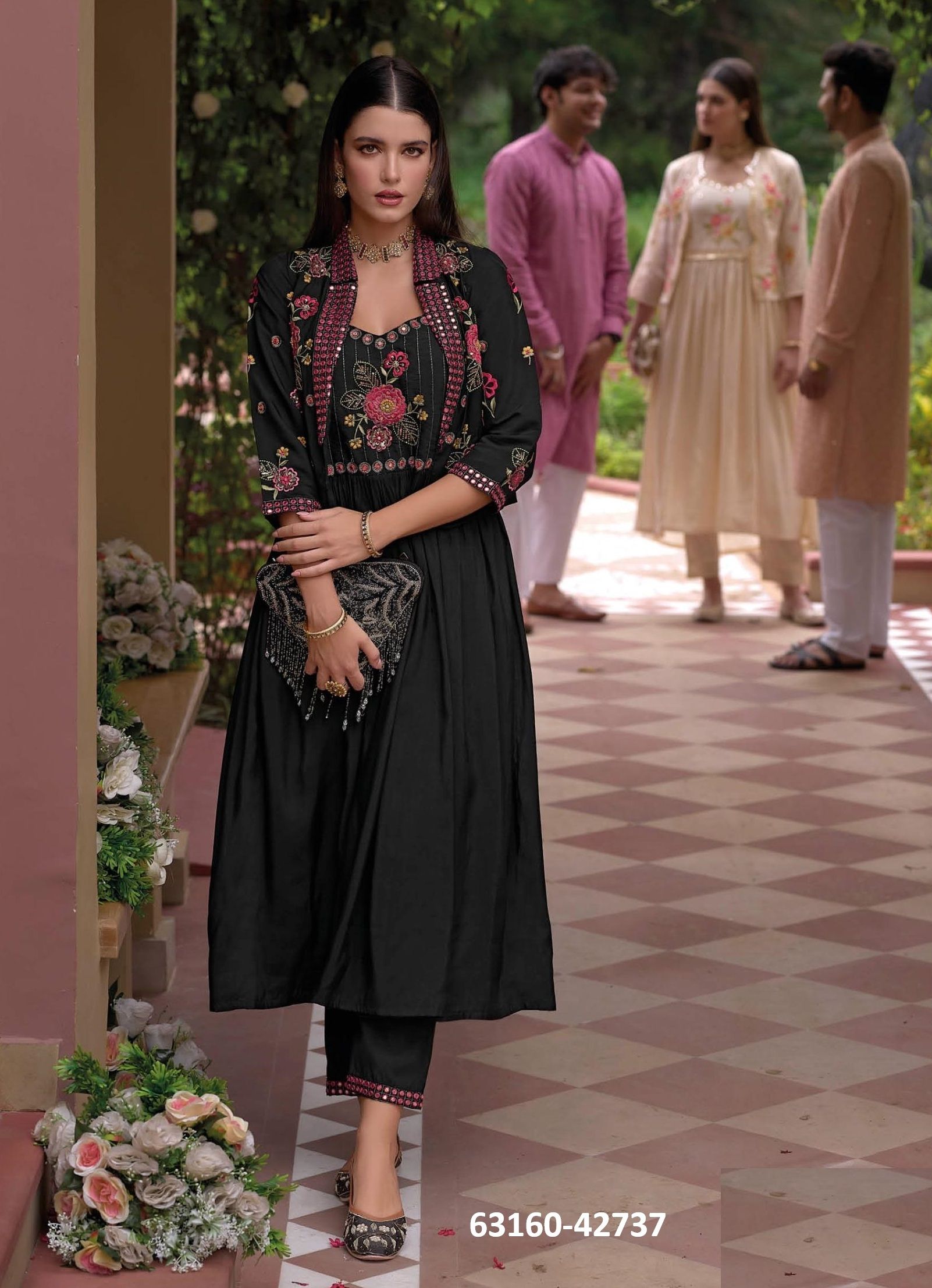SAFAR - Catalog # 63160 (Set of 5 Readymade Salwar Suits) by Kailee SAFAR - Catalog # 63160 (Set of 5 Readymade Salwar Suits) by Kailee