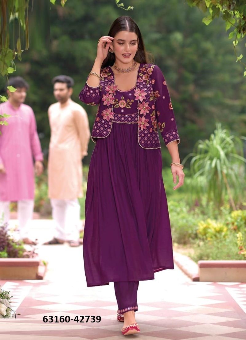 SAFAR - Catalog # 63160 (Set of 5 Readymade Salwar Suits) by Kailee SAFAR - Catalog # 63160 (Set of 5 Readymade Salwar Suits) by Kailee