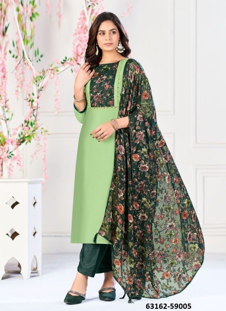 SUHAGAN - Catalog # 63162 (Set of 12 Readymade Salwar Suits) by Amdavadi Fashion SUHAGAN - Catalog # 63162 (Set of 12 Readymade Salwar Suits) by Amdavadi Fashion