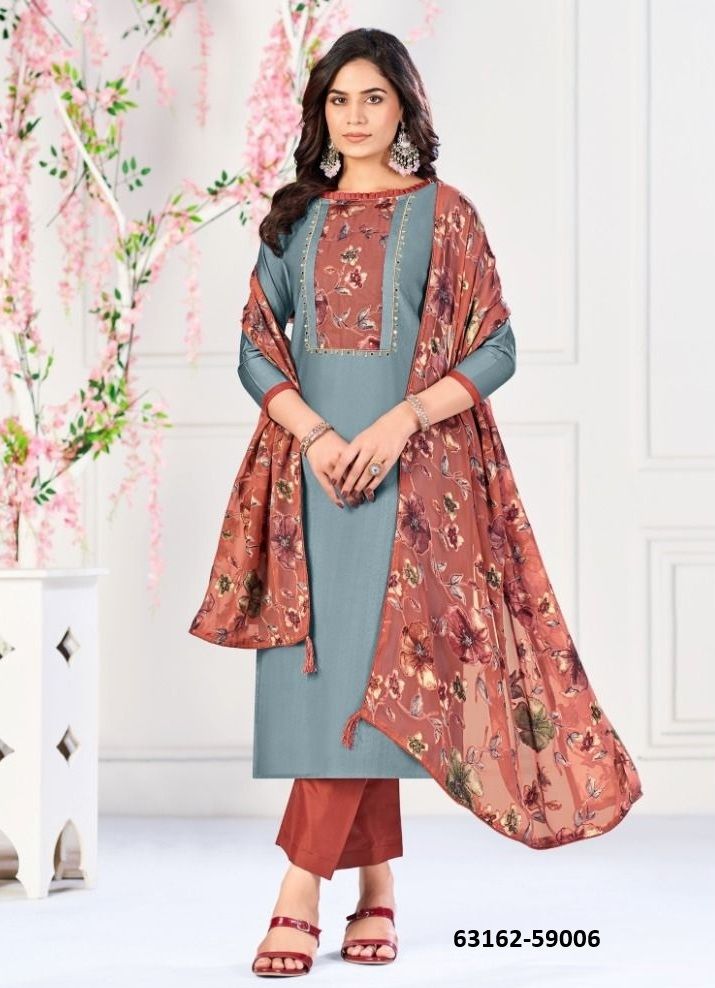 SUHAGAN - Catalog # 63162 (Set of 12 Readymade Salwar Suits) by Amdavadi Fashion SUHAGAN - Catalog # 63162 (Set of 12 Readymade Salwar Suits) by Amdavadi Fashion