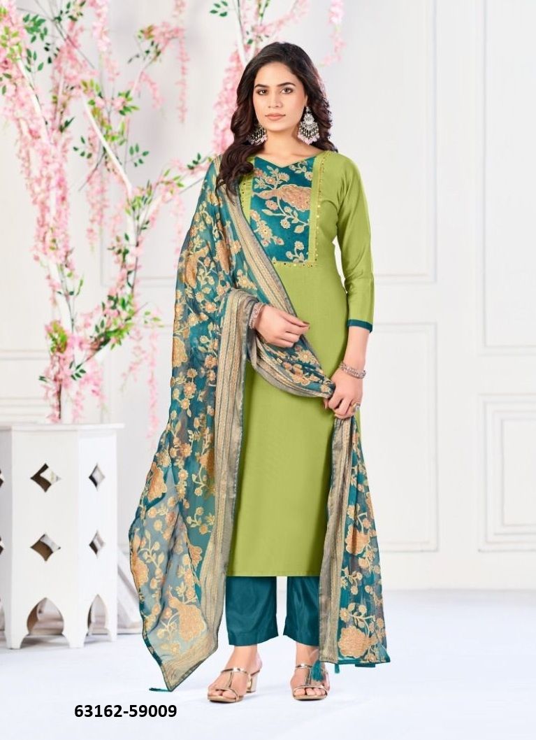 SUHAGAN - Catalog # 63162 (Set of 12 Readymade Salwar Suits) by Amdavadi Fashion SUHAGAN - Catalog # 63162 (Set of 12 Readymade Salwar Suits) by Amdavadi Fashion