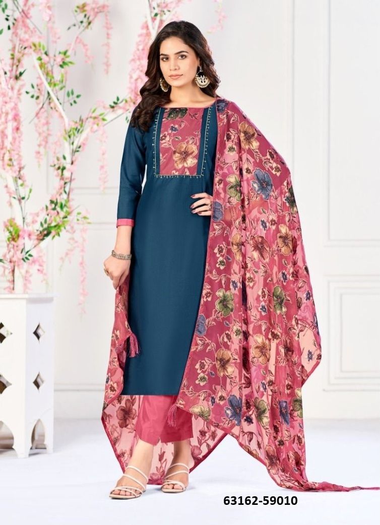 SUHAGAN - Catalog # 63162 (Set of 12 Readymade Salwar Suits) by Amdavadi Fashion SUHAGAN - Catalog # 63162 (Set of 12 Readymade Salwar Suits) by Amdavadi Fashion