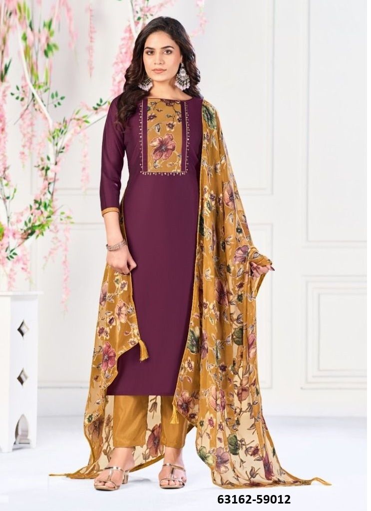 SUHAGAN - Catalog # 63162 (Set of 12 Readymade Salwar Suits) by Amdavadi Fashion SUHAGAN - Catalog # 63162 (Set of 12 Readymade Salwar Suits) by Amdavadi Fashion