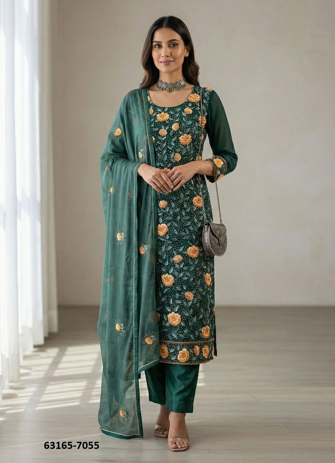 SERIES 7054-7057 - Catalog # 63165 (Set of 4 Readymade Salwar Suits) by Alizeh Official SERIES 7054-7057 - Catalog # 63165 (Set of 4 Readymade Salwar Suits) by Alizeh Official