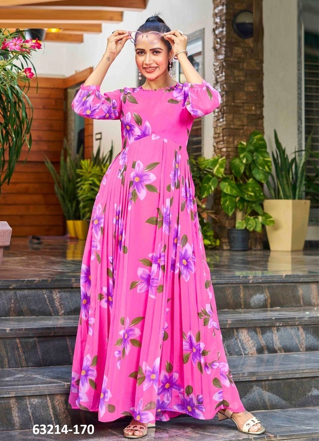 CHAKRIKA - Catalog # 63214 (Set of 2 Readymade Women's Kurtis / Tops) by Chansi Trendz CHAKRIKA - Catalog # 63214 (Set of 2 Readymade Women's Kurtis / Tops) by Chansi Trendz