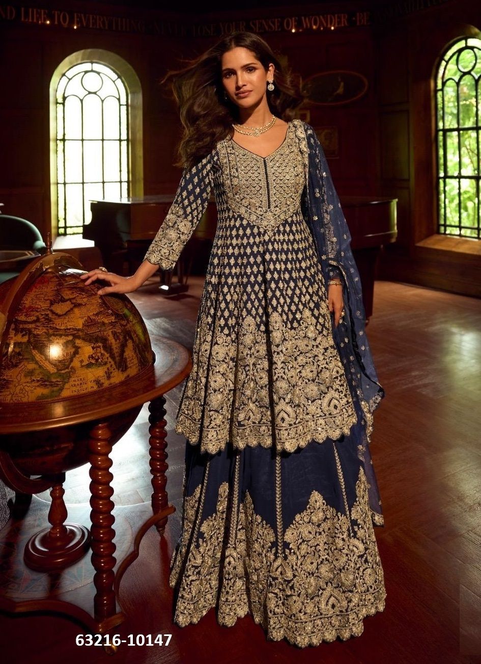 SUREENA - Catalog # 63216 (Set of 3 Readymade Salwar Suits) by Sayuri Designer